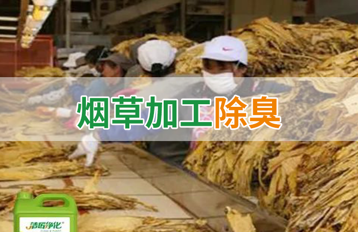 潔匠凈化·的凈工業(yè)除臭劑_煙草加工異味廢氣危害大，快速除臭就用Dejing的凈除臭劑！